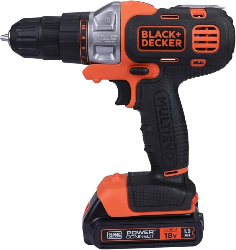 Black & Decker MT218K-GB Multi-Evo Cordless Multitool Drill Kit 10mm 18V DC