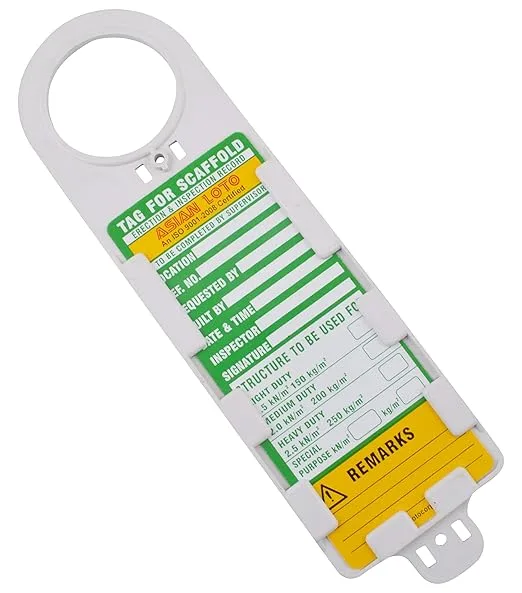 Scaﬀolding Tag Holder