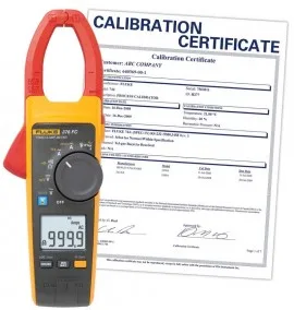 Fluke 376 FC-NIST True RMS AC/DC Clamp Meter with iFlex, includes Traceable Certificate