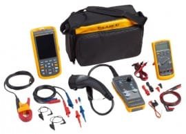 Fluke FEV100 Electronic Vehicle Charging Station Adapter Kit with multimeter and scopemeter, 250 V, 50/60 Hz