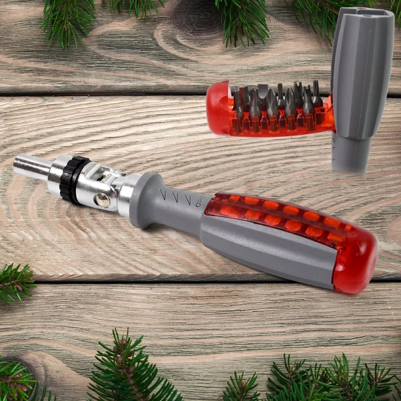 Ratchet Screwdriver with Bit set