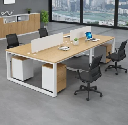 Ergonomic workstation table