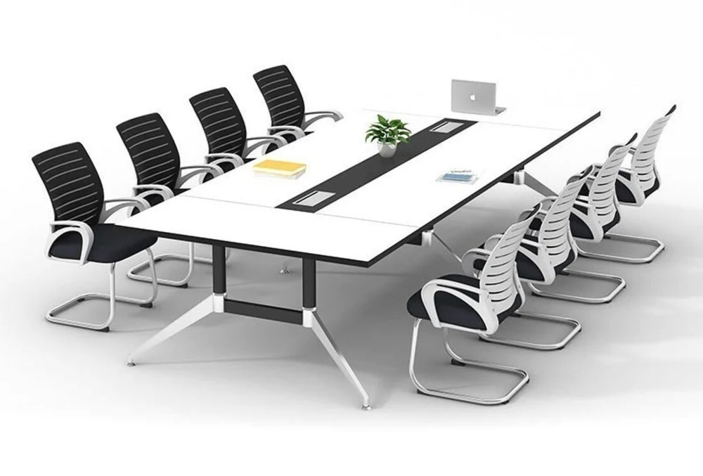 Rectangular 8 Seater Office Conference Table