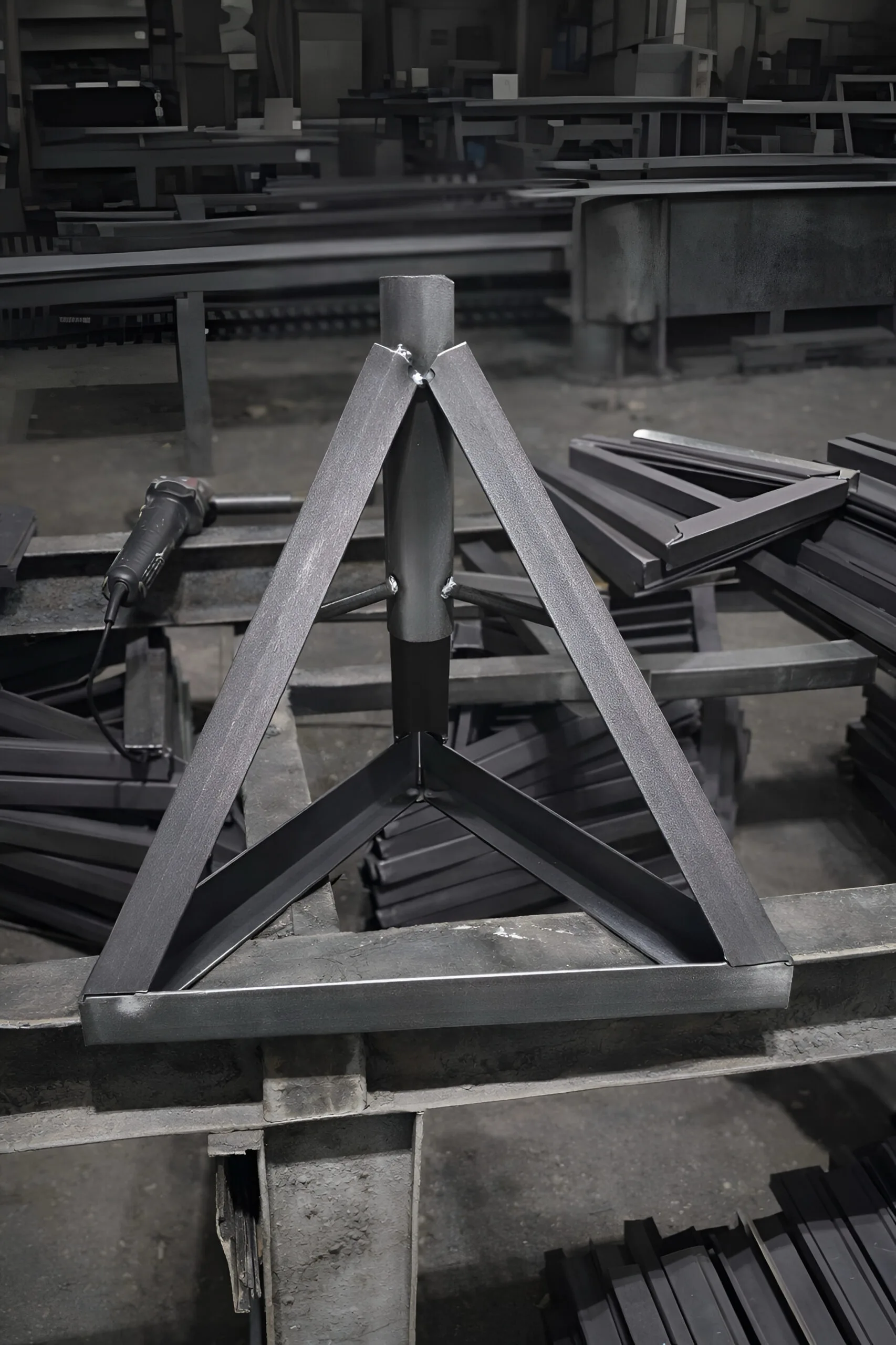 Galvanized Stand Base