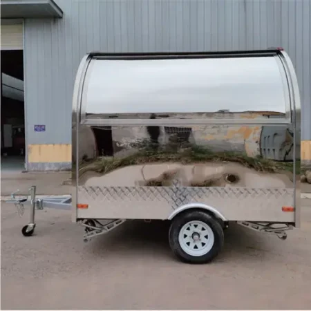 Compact Airstream Mobile Food Trailer -YT-WS Series