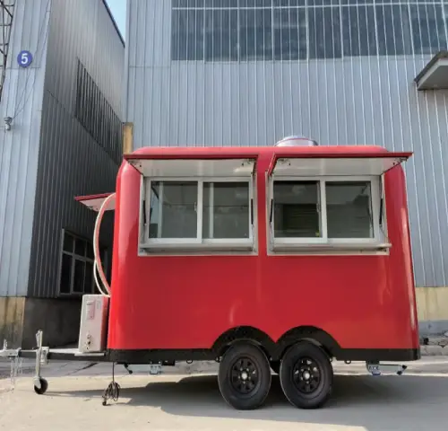 Special-Shaped Mobile Food Trailer-YT-R Series