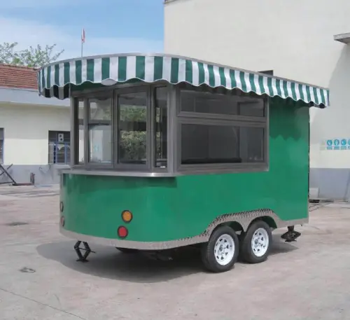 Special-Shaped Mobile Food Trailer -YT-CR/CRW Series