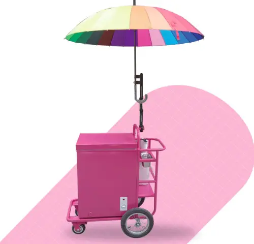 Mobile Ice Cream Cart-HPP830