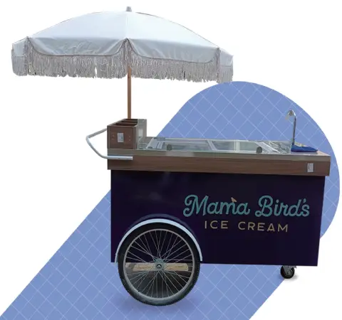 Mobile Ice Cream Cart-IE160