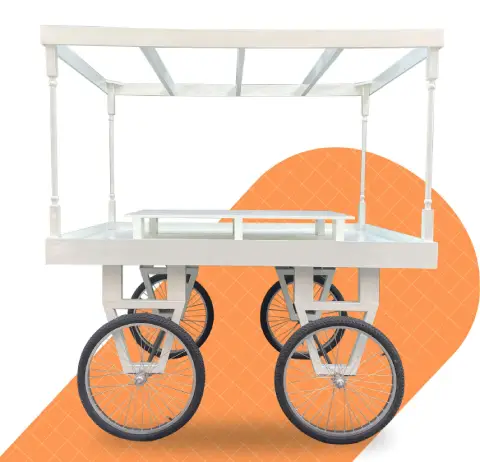 Mobile Grocery Cart-HPW180