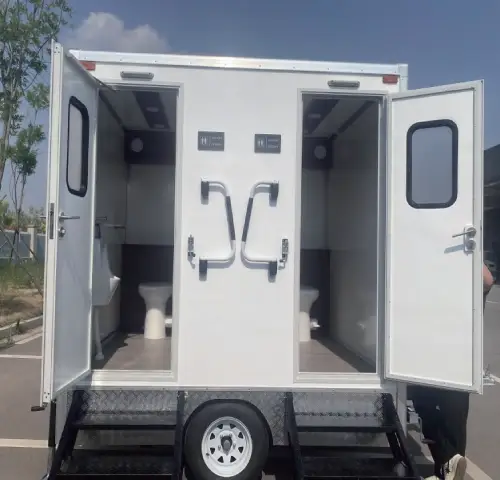 2-Stall Toilet Trailer  -TS3502