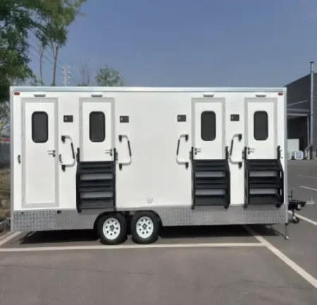 4-Stall Toilet Trailer-TS4504